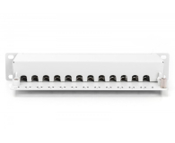 Digitus Patch panel 10 cali 12-portów RJ-45 Kat.6 ekranowany 1U komp - 1385374 - zdjęcie 2